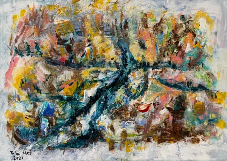 Abstract 7.10 Acryllic on Canvas