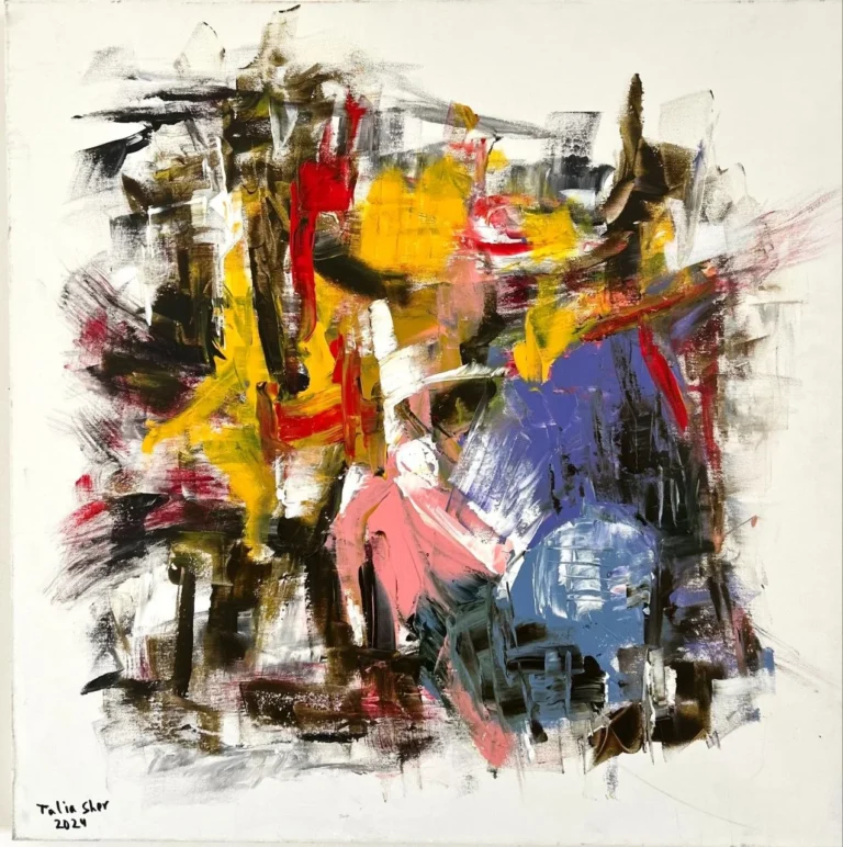 Abstract Acrylic on Canvas