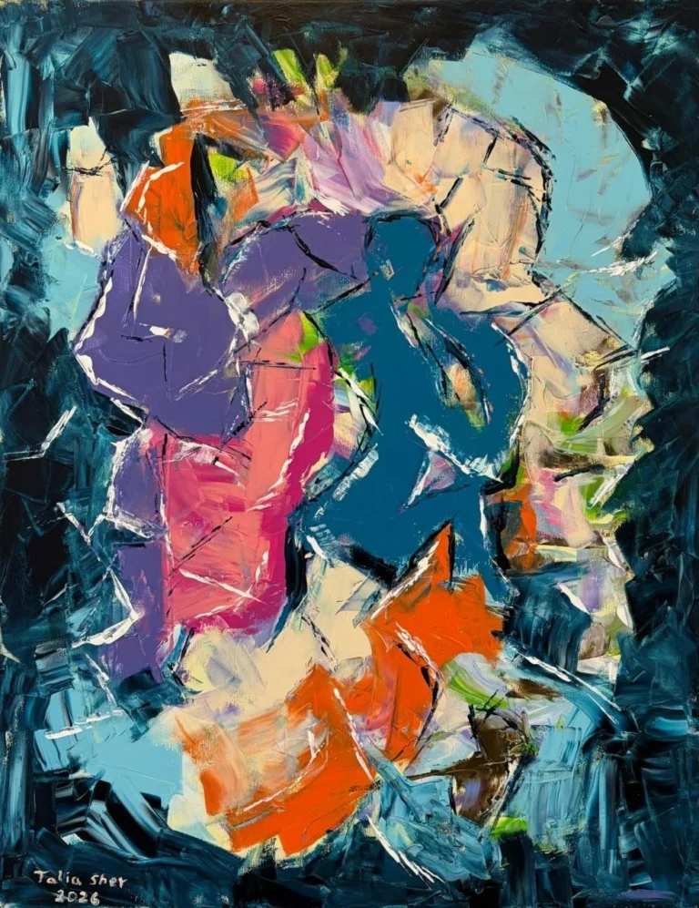 Abstract Acrylic on Canvas