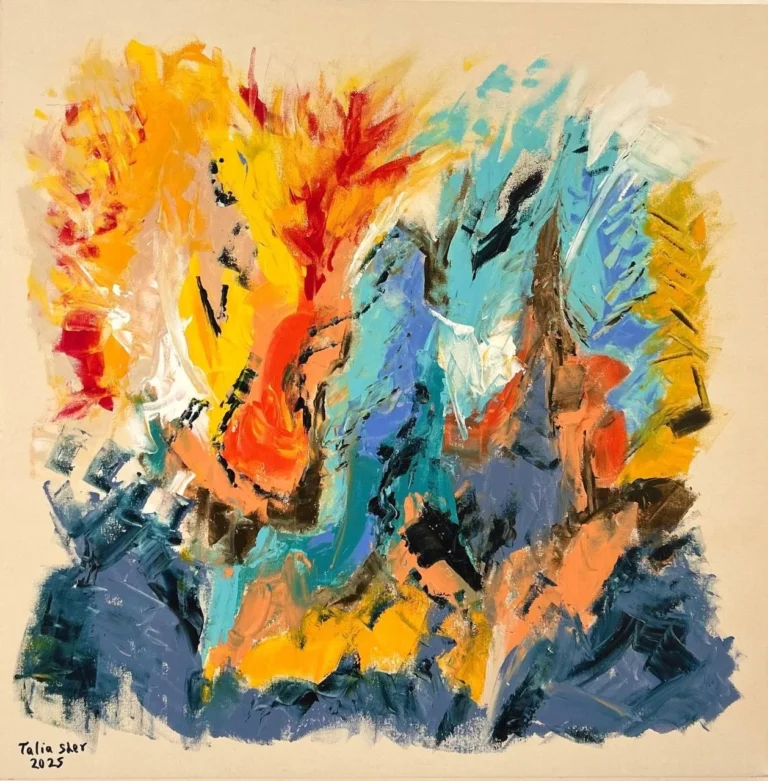 Abstract Acrylic on Canvas