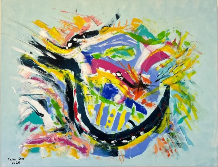 Abstract Acrylic on Canvas