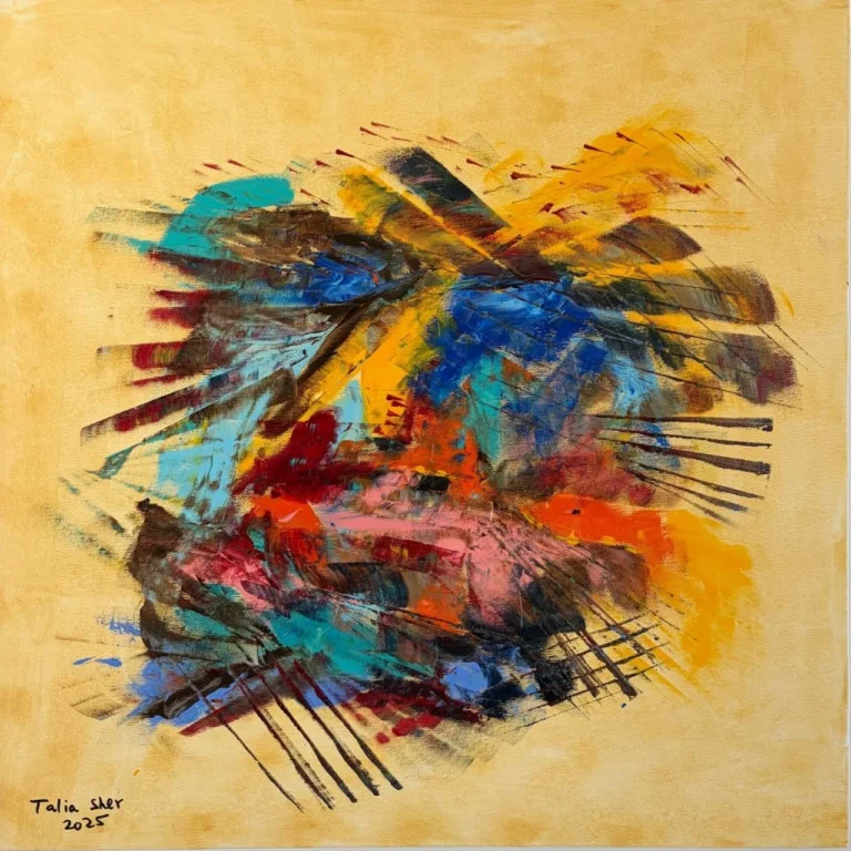 Abstract Acrylic on canvas