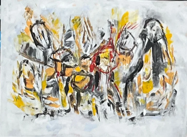 Abstract Acryllic on Canvas